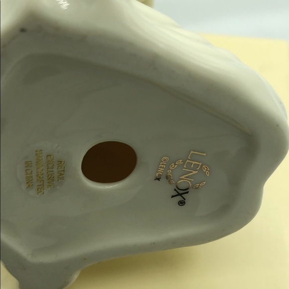 LENOX KNEELING ANGEL WITH HARP FIGURINE - Picture 5 of 8